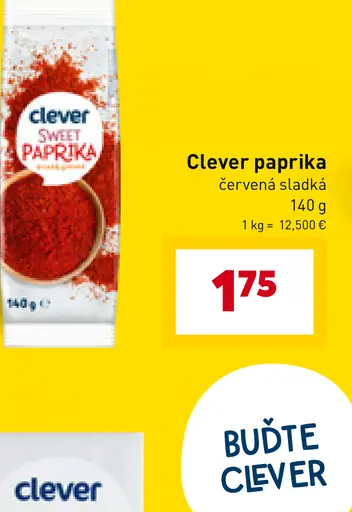 Clever paprika červená sladká
