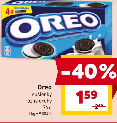 Oreo sušienky