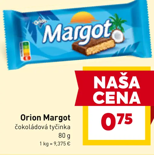 Orion Margot čokoládová tyčinka