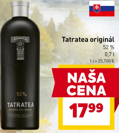 Tatratea originál likér