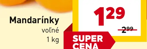 Bon Via Mandarínky voľné