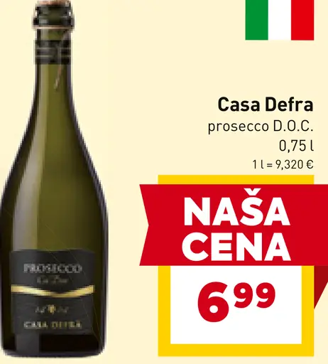 Casa Defra prosecco D.O.C.