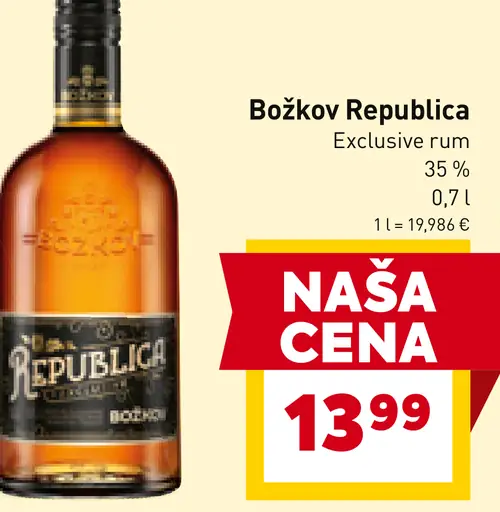 Božkov Republica Exclusive rum