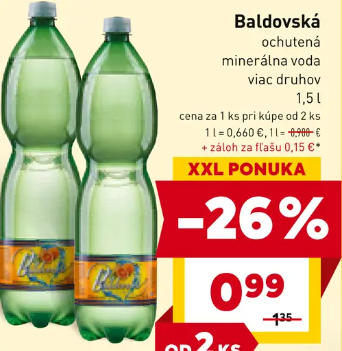 Baldovská ochutená minerálna voda