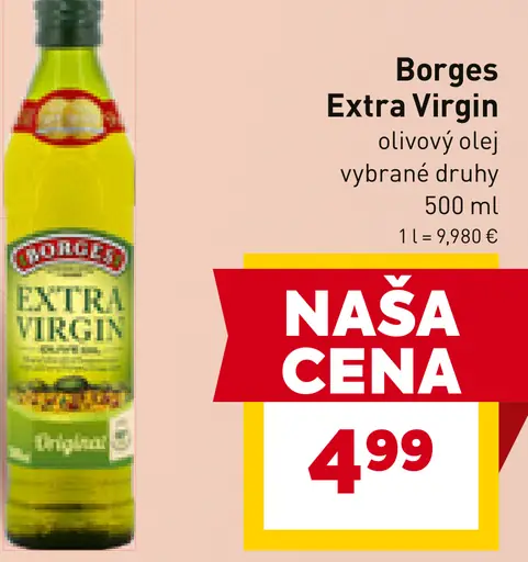 Borges Extra Virgin olivový olej