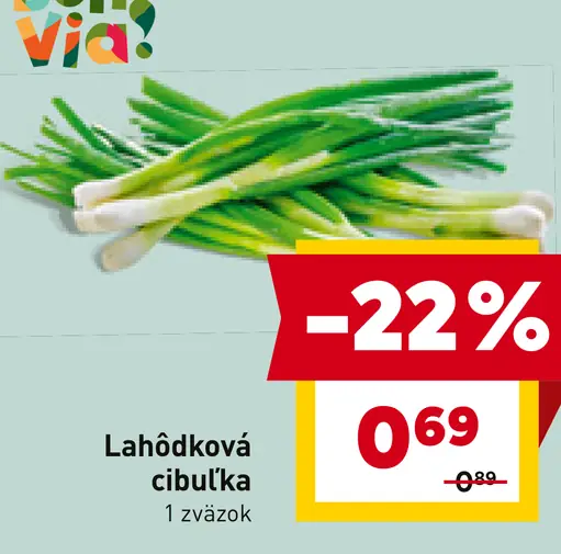 Bon Via lahôdková cibuľka