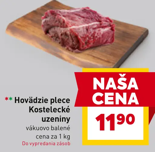 Hovädzie plece