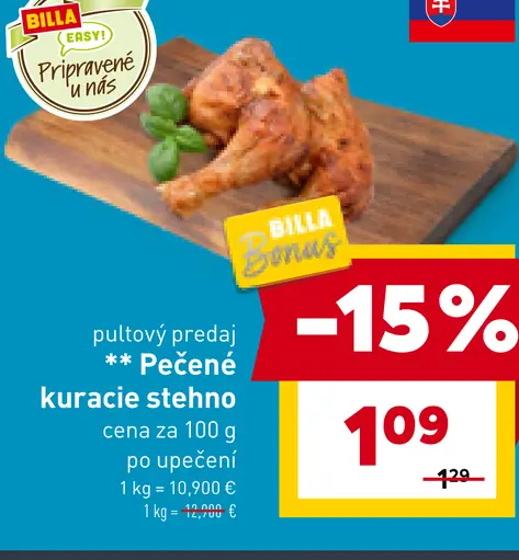 Pečené kuracie stehno