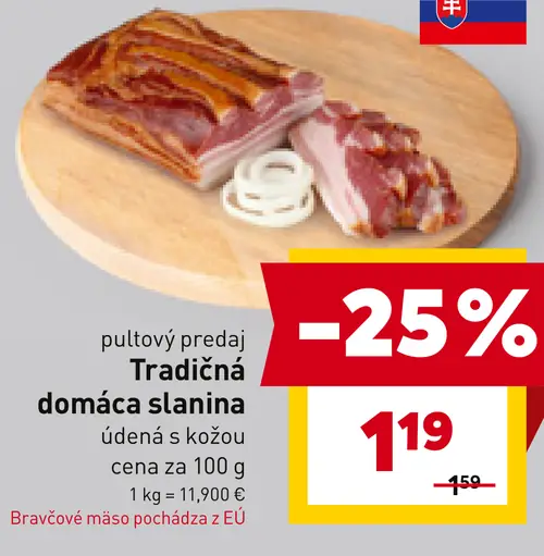 BILLA Oravská slanina