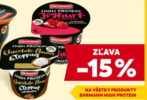 Ehrmann High Protein jogurt