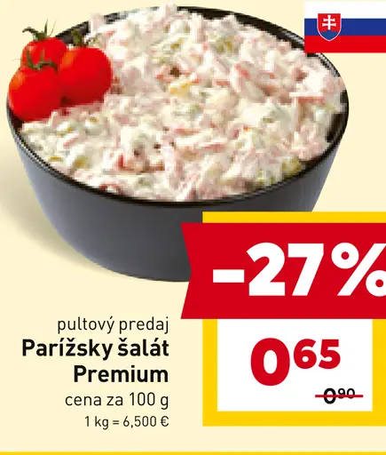 Parížsky šalát Premium