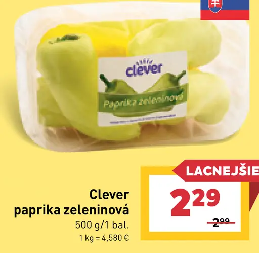 Clever paprika zeleninová