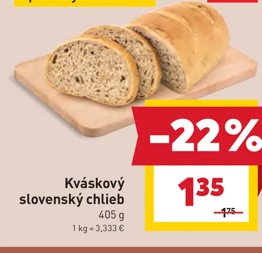 Kváskový slovenský chlieb