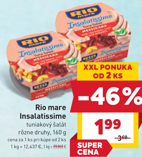 Rio mare Insalatissime tuniakový šalát