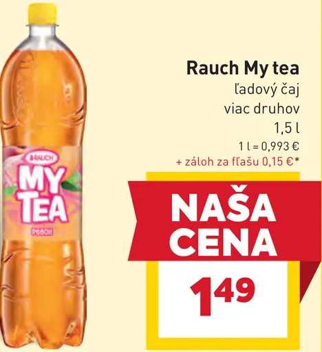 Rauch My tea ľadový čaj