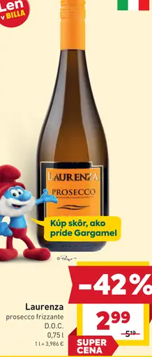 Laurenza prosecco frizzante D.O.C.
