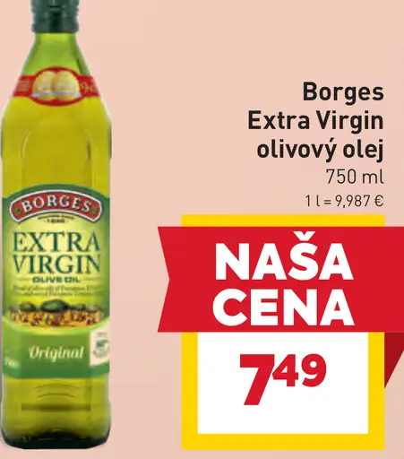 Borges Extra Virgin olivový olej