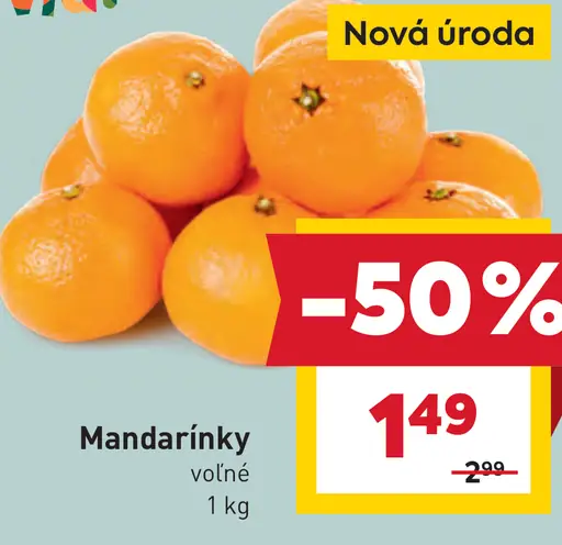 Bon Via Mandarínky voľné