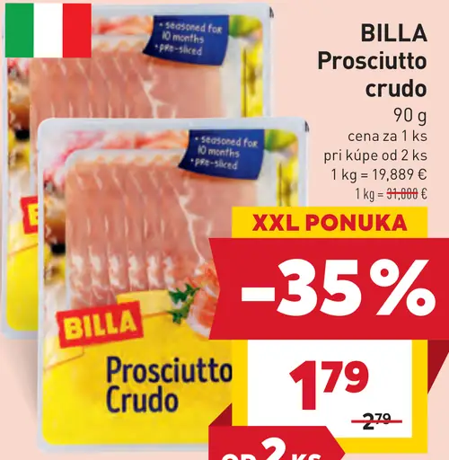BILLA Prosciutto crudo