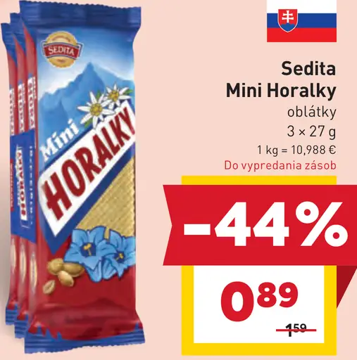 Sedita Mini Horalky oblátky