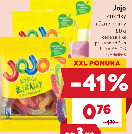 JoJo cukríky