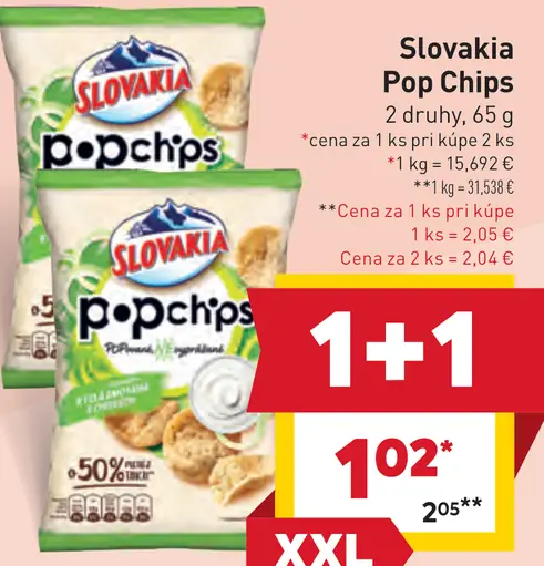Slovakia Pop Chips