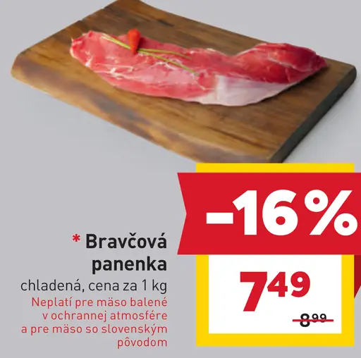 Bravčová panenka chladená