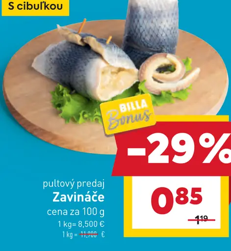 Zavináče s cibuľkou