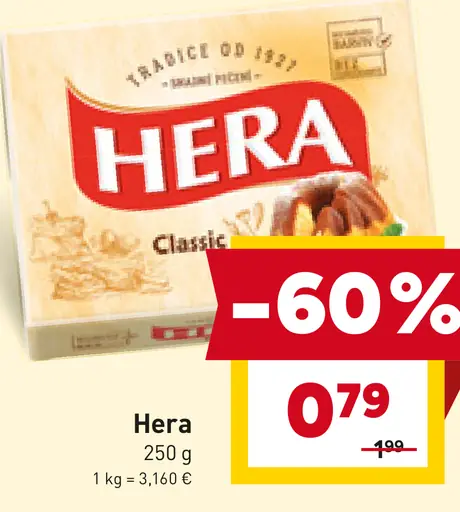 Hera Classic rastlinný tuk na pečenie