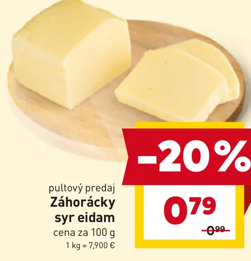 Záhorácky syr eidam