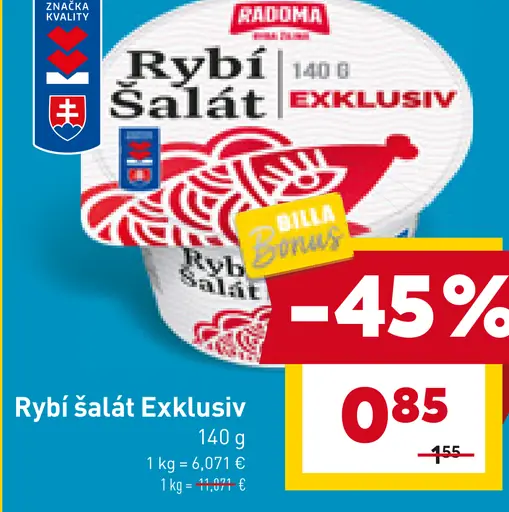 Rybi šalát Exklusiv