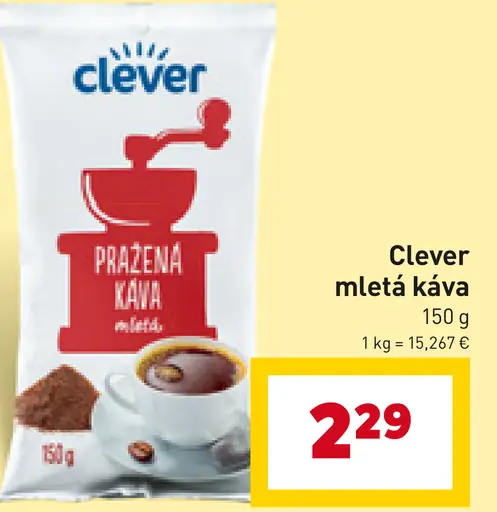 Clever pražená káva