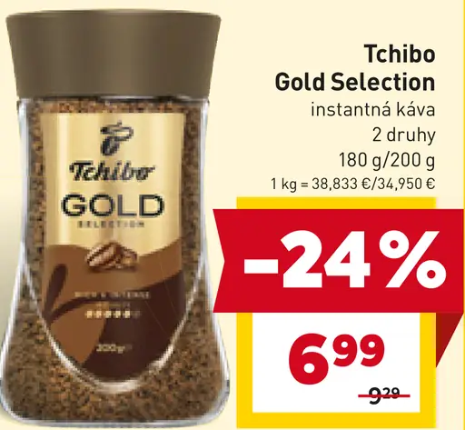 Tchibo Gold Selection instantná káva