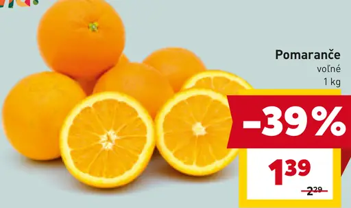 Bon Via pomaranče voľné