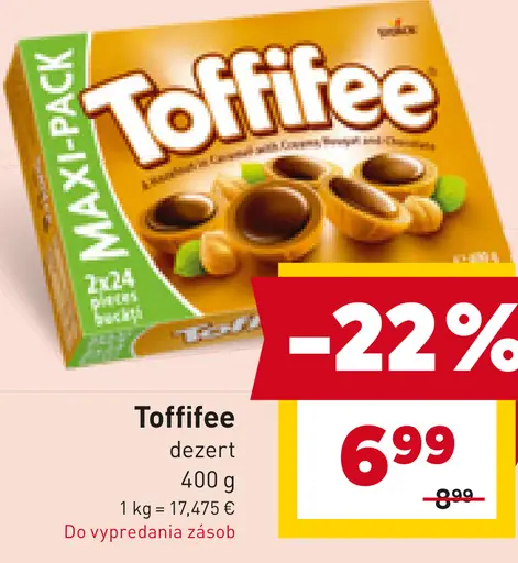 Toffifee Dezert