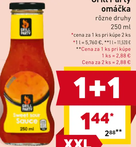 Grill party omáčka