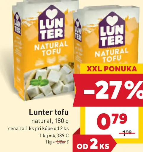 Lunter Natural Tofu