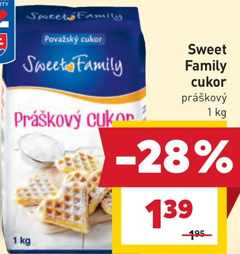 Sweet Family Práškový cukor
