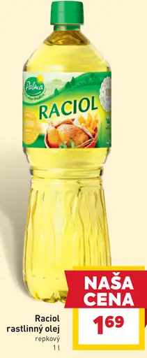 Raciol rastlinný olej