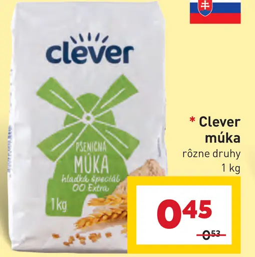 Clever pšeničná múka