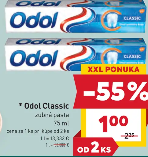 Odol zubná pasta Classic