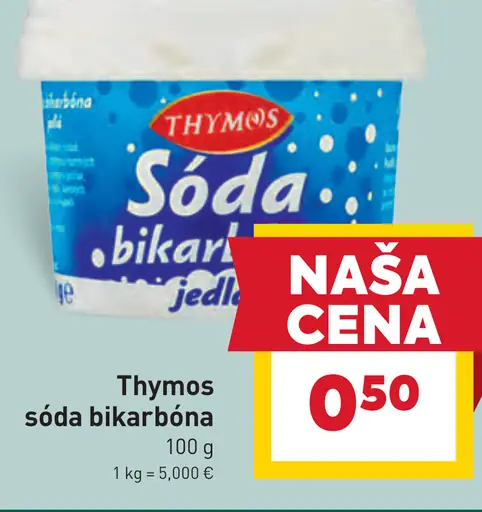 Thymos Sóda bikarbóna jedlá