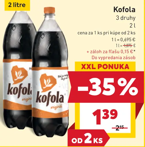 Kofola originál nealkoholický nápoj