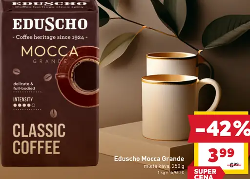 Mletá káva Mocca Grande Eduscho