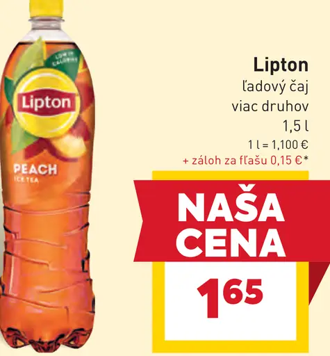 Lipton ľadový čaj viac druhov