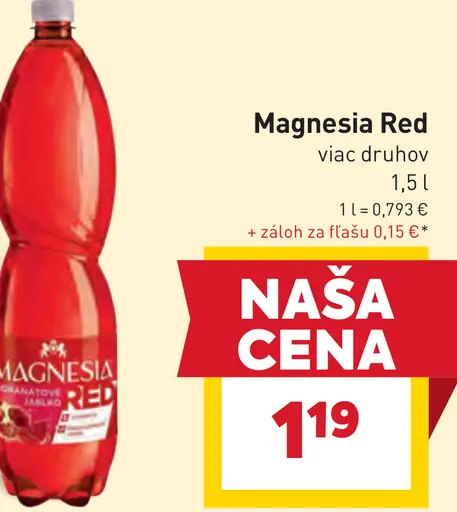 Magnesia Red viac druhov