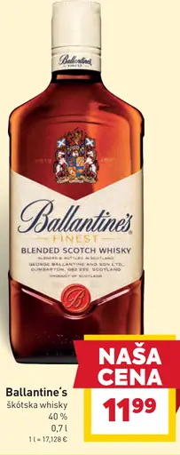Ballantine's škótska whisky