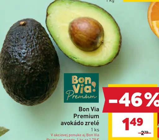 Bon Via Premium Avokádo zrelé