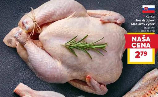 Kurča bez drobkov Mäsiarov výber