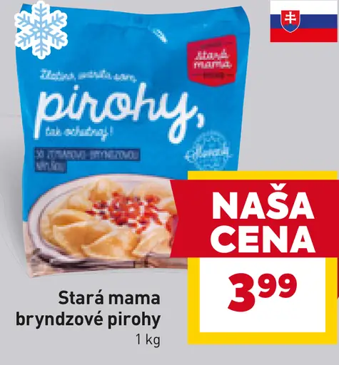 Stará Mama Bryndzové pirohy